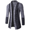 New Mens Fashion Cardigan Sweatshirts Casual Slim Fit Cardigan Hoodies Cotton Stitching Jackets