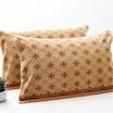 Fugu Jie Jade Towel Home Textiles Cotton Comfort Soft Home Yazhou Pillowcase 2 Pack 50 80cm 160g 2 Brown