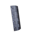Tengchi CT trunking speed reducer rubber cable trough plate line protection line crimping plate outdoor cable protection slot single line slot 100347cm inner width 50 height 50mm