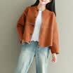 City plus CITYPLUS 2017 autumn&winter new women&39s clothing wild sweater coat loose loose knit cardigan jacket CWWT179377 brown all