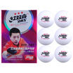DHS Red Double Happiness Table Tennis One Star Saifu New Material 40 1 Star Training Ball White