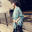 Yimihuasha scarf women spring&summer sunscreen air conditioning shawl autumn&winter warm scarf scarf dual-use bird blue