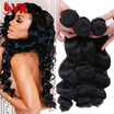 Malaysian Virgin Hair Loose Wave 4 Bundles Unprocessed Virgin Malaysian Hair Extension Human Hair Weave Bundles