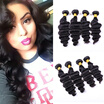 8A Brazilian Virgin Hair Loose Deep 4 Bundles Brazilian Loose Deep Cheap Brazilian Hair Weave Bundles Best Human Hair Extensions