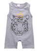 Newborn Baby Boys Clothes Tiger Bodysuit Romper Jumpsuit Playsuit Outfits 0-24M