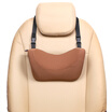 Zhian childrens car headrest rest neck pillow car pillow U03 brown