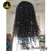 Kason Peruvian Deep Curly Hair Lace Front Wig 8A Virgin Peruvian Wet And Wavy Curly Human Hair Wig With Baby Hair