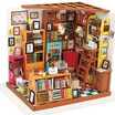 Ruo Christmas gifts children&39s three-dimensional wooden puzzle assembling model handmade cottage - Sam Bookstore 102