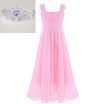 Girls Shoulderless Long Dress teenage Evening Formal Dresses