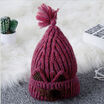 Cute Baby Toddler Winter Beanie Warm Cartoon Hat Earflap Knitted Wool Cap Kids