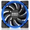Overclocking three PCCOOLER Haoyue 12CM blue chassis fan water cooling heat computer power supply fan CPU fan shock absorption mute donate 4 screws