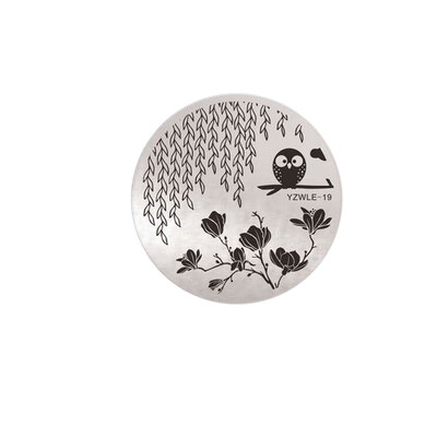 Nail Art Stamping Image Plates Blue Film Stainless Steel Circular Plates DIY Template Printer
Nail Art Stamping Image Plates Blue Film Stainless Steel Circular Plates DIY Template Printer