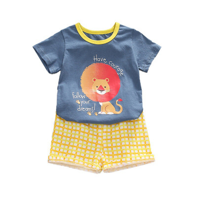 Baby Boy Clothes Cartoon T-shirt Tops Solid Short Casual Outfit Set Newborn Boy Clothes Kids Clothes Set
Baby Boy Clothes Cartoon T-shirt Tops Solid Short Casual Outfit Set Newborn Boy Clothes Kids Clothes Set