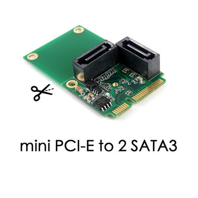 SATA 6G 2-Port PCI Express Controller Card Network Card PCI-E To SATA30 2xSATA3 Cable
SATA 6G 2-Port PCI Express Controller Card Network Card PCI-E To SATA30 2xSATA3 Cable