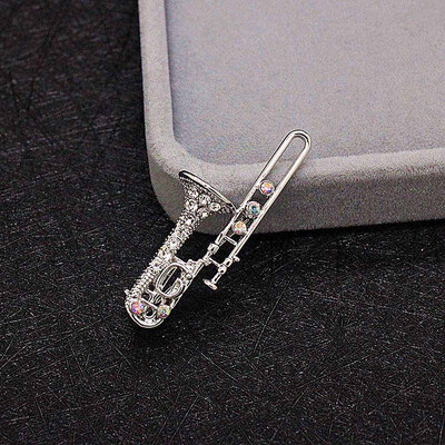 Fashion Accessories Silver-color Jewelry Top Grade Multi Musical Instruments Pins And Brooches For Women And Men
Fashion Accessories Silver-color Jewelry Top Grade Multi Musical Instruments Pins And Brooches For Women And Men