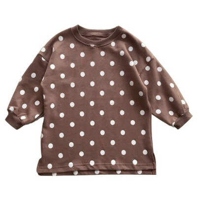 Children Toddler Girls Spring Long Sleeve Princess Sweet Cotton Polka Dot Print Sweet Cute Dress Baby Girls Dress
Children Toddler Girls Spring Long Sleeve Princess Sweet Cotton Polka Dot Print Sweet Cute Dress Baby Girls Dress