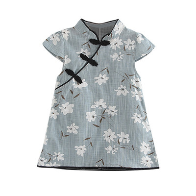 Summer Children Girl Dress Chinese Style 4 Color Chinese Cheongsam Flower Girl Princess Dress Sweet Carnival Party Girl Dress
Summer Children Girl Dress Chinese Style 4 Color Chinese Cheongsam Flower Girl Princess Dress Sweet Carnival Party Girl Dress