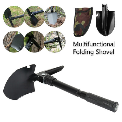 Portable military garden tools multifunction folding shovel survival camping shovel outdoor cleaning tool
Portable military garden tools multifunction folding shovel survival camping shovel outdoor cleaning tool