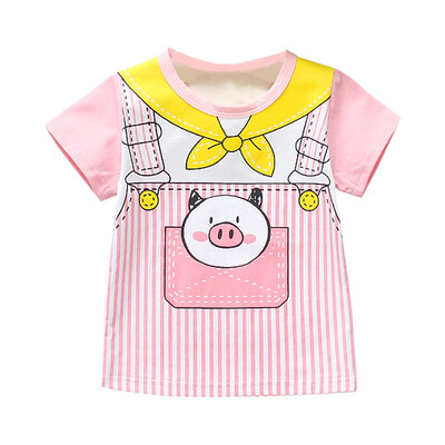 Kids T-Shirts for Boys Girl Summer Cotton Cartoon Animal Print T-shirt Tops Short Sleeve Casual T-Shirts
Kids T-Shirts for Boys Girl Summer Cotton Cartoon Animal Print T-shirt Tops Short Sleeve Casual T-Shirts