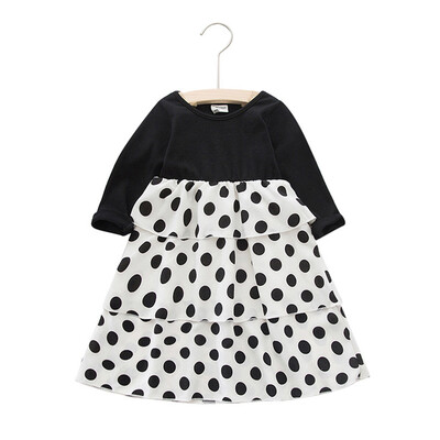Autumn Casual Baby Girls Polka Dot Print Dress Long Sleeve Patchwork Dress Kids Toddler Pageant Sundress
Autumn Casual Baby Girls Polka Dot Print Dress Long Sleeve Patchwork Dress Kids Toddler Pageant Sundress