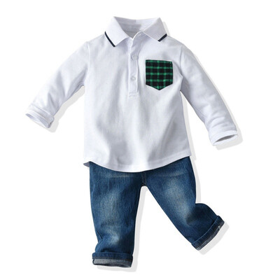 2019 Kids Boys Spring Autumn Casual Clothes Baby Boy Long Sleeve Striped T-Shirt And Trousers Kids Two-piece Outfit Sets
2019 Kids Boys Spring Autumn Casual Clothes Baby Boy Long Sleeve Striped T-Shirt And Trousers Kids Two-piece Outfit Sets