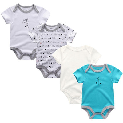 4PCSLot Baby Clothing Sets Baby Girls Clothes Rpmpers Newborn 0-12M 100Cotton Print Short Sleeve Baby Boys Clothes Bodysuits
4PCSLot Baby Clothing Sets Baby Girls Clothes Rpmpers Newborn 0-12M 100Cotton Print Short Sleeve Baby Boys Clothes Bodysuits