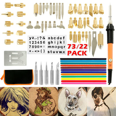 2273pcs Wood Burning Pen Set for DIY Artwork Artcraft Stencil Soldering Tips Tools Pyrography Kit Welding Pyrography Art Pen
2273pcs Wood Burning Pen Set for DIY Artwork Artcraft Stencil Soldering Tips Tools Pyrography Kit Welding Pyrography Art Pen