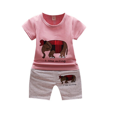 Summer Casual Boy Clothes Set Children Elephant Pattern T-Shirt Pant Kids Toddler Clothes Outfit Set
Summer Casual Boy Clothes Set Children Elephant Pattern T-Shirt Pant Kids Toddler Clothes Outfit Set