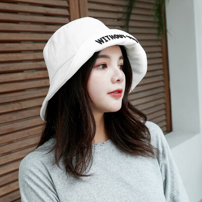 Korean version of the new hat tide style hat eaves letter embroidery eaves fisherman hat simple hundred dome foldable basin hat
Korean version of the new hat tide style hat eaves letter embroidery eaves fisherman hat simple hundred dome foldable basin hat
