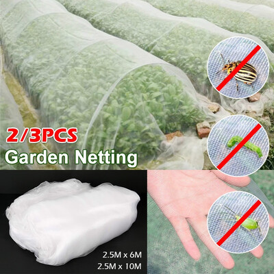 32pcs Mosquito Bug Insect Bird Net Barrier Hunting Blind Garden Netting for Protect Your Plant Fruits Flower
32pcs Mosquito Bug Insect Bird Net Barrier Hunting Blind Garden Netting for Protect Your Plant Fruits Flower