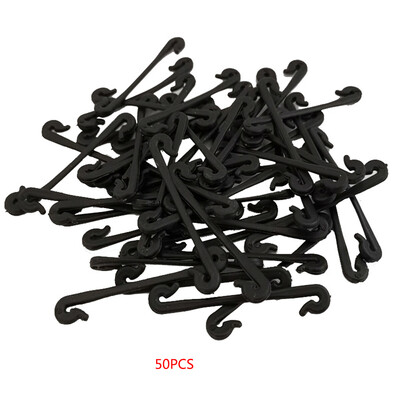 50pcs Plastic Grape Grafting Clips Garden Plant Fixed Buckle Hook Vegetable Vine Fixing Clamp