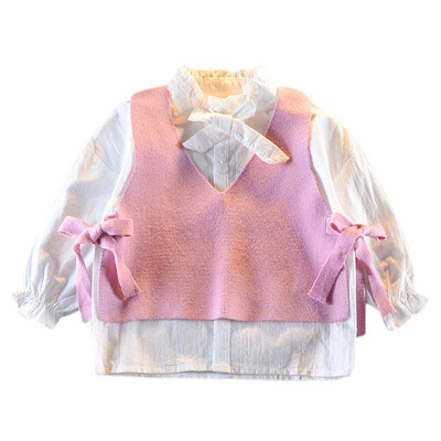 Autumn Winter Fashion Cute Girls Sweaters Korean Bow Cotton Long-Sleeved Sweater Baby Girl Clothes
Autumn Winter Fashion Cute Girls Sweaters Korean Bow Cotton Long-Sleeved Sweater Baby Girl Clothes