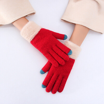 6 Styles New Fashion Autumn Winter Warm Wool Gloves Thick Knit Gloves Women Full Finger Gloves
6 Styles New Fashion Autumn Winter Warm Wool Gloves Thick Knit Gloves Women Full Finger Gloves