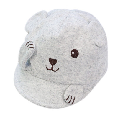 Baby spring baseball cap new childrens striped small eyes soft cotton small cat ear infant hat for 0-3M
Baby spring baseball cap new childrens striped small eyes soft cotton small cat ear infant hat for 0-3M