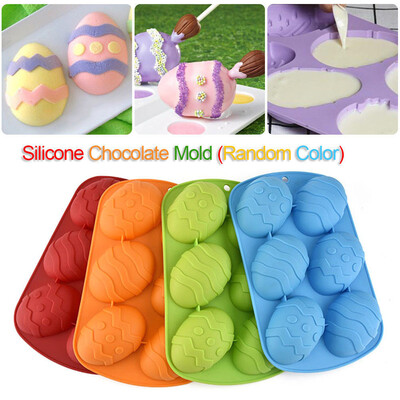 Gobestart 6 Cavity Easter Egg Shaped Bakeware Mould Dessert Silicone Cake Baking Tools NEW
Gobestart 6 Cavity Easter Egg Shaped Bakeware Mould Dessert Silicone Cake Baking Tools NEW