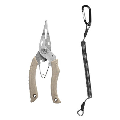Multifunctional Fishing Clip Stainless Steel Fishing Clamp Line Cotter Hook Remover Portable Carp Fishing Accessory
Multifunctional Fishing Clip Stainless Steel Fishing Clamp Line Cotter Hook Remover Portable Carp Fishing Accessory