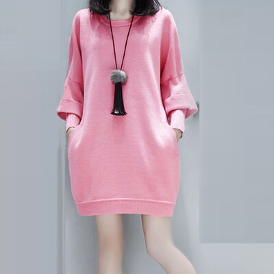 Tailored Women Autumn Fashion O-Neck Fake Two-Piece Long Sleeve Pocket Pure Color Dress
Tailored Women Autumn Fashion O-Neck Fake Two-Piece Long Sleeve Pocket Pure Color Dress