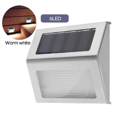 6LED Solar Powered Stair Lights Wall Lamp Solar Step Light IP65 Water-resistant Outdoor Lighting for Deck Path Garden Yard
6LED Solar Powered Stair Lights Wall Lamp Solar Step Light IP65 Water-resistant Outdoor Lighting for Deck Path Garden Yard
