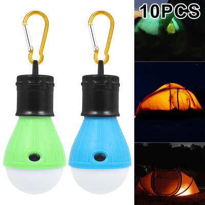 10Pcs Portable Fishing Camping Light Lamp LED Hanging Bulb Tent Lantern Outdoor Emergency without Batteries
10Pcs Portable Fishing Camping Light Lamp LED Hanging Bulb Tent Lantern Outdoor Emergency without Batteries