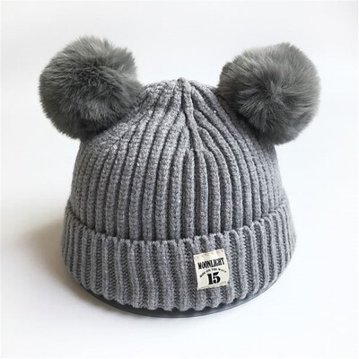Hat Autumn Baby Girls Boys Winter Warm Para Bebe Cotton Ball Kids Knitted Beanies Hat
Hat Autumn Baby Girls Boys Winter Warm Para Bebe Cotton Ball Kids Knitted Beanies Hat