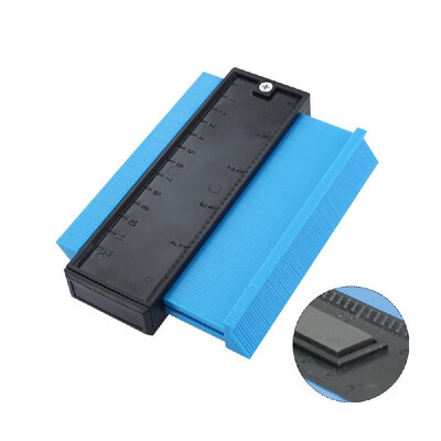 ETOPOO new 120mm irregular contour gauge arc scale profile gauge profiler 250MM plastic profile blue
ETOPOO new 120mm irregular contour gauge arc scale profile gauge profiler 250MM plastic profile blue