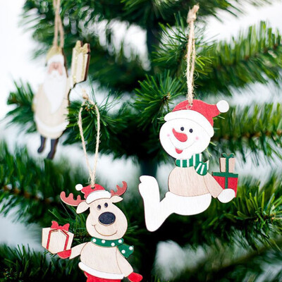 Pack Of 4 Wooden Christmas Pendants Xmas Tree Hanging Ornaments Home Colored Wood Tags For Christmas Gifts Decor
Pack Of 4 Wooden Christmas Pendants Xmas Tree Hanging Ornaments Home Colored Wood Tags For Christmas Gifts Decor
