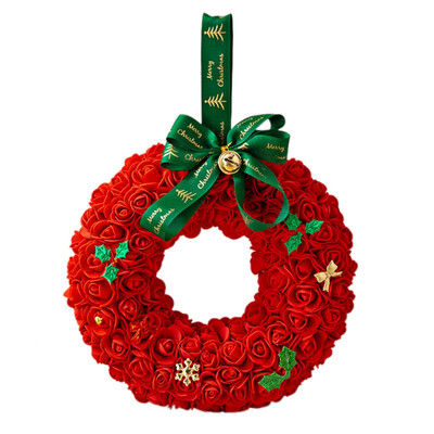 Foam Rose Flowers Wreath Pendants Decorative Wall Hanging Garland Ornament Holiday Craft Decorations
Foam Rose Flowers Wreath Pendants Decorative Wall Hanging Garland Ornament Holiday Craft Decorations