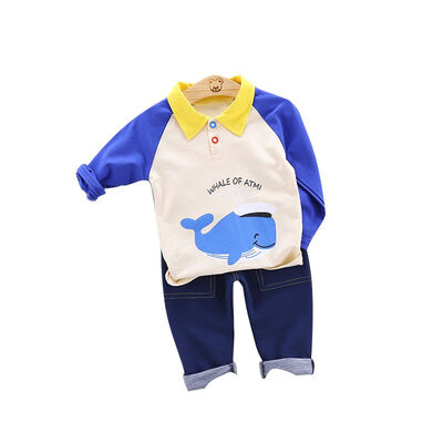 0-4T Spring Autumn Casual Baby Long Sleeve Cartoon Printing Top And Jeans Kids Two-piece Outfit Set
0-4T Spring Autumn Casual Baby Long Sleeve Cartoon Printing Top And Jeans Kids Two-piece Outfit Set