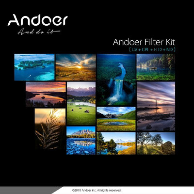 Andoer 77mm UVCPLFLDNDND2 ND4 ND8 Photography Filter Kit Set Ultraviolet Circular-Polarizing Fluorescent Neutral Density Filt
Andoer 77mm UVCPLFLDNDND2 ND4 ND8 Photography Filter Kit Set Ultraviolet Circular-Polarizing Fluorescent Neutral Density Filt