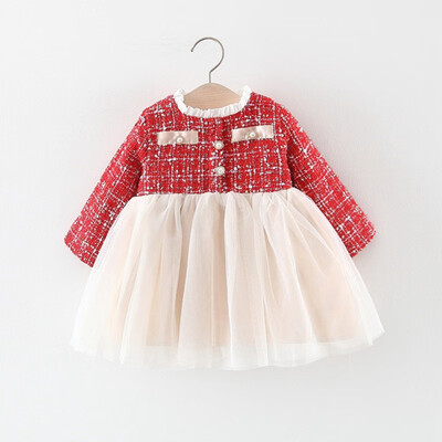 Girls Dress Long Sleeve Baby Girls Cotton Mesh Princess Autumn And Winter For Kids 0-4 Years Old
Girls Dress Long Sleeve Baby Girls Cotton Mesh Princess Autumn And Winter For Kids 0-4 Years Old