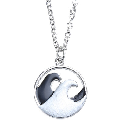 Summer Fashion Wave Necklace Nautical Jewelry Gift For Women Jewelry For Travel Love Christmas Gift Wave Pendant Necklace
Summer Fashion Wave Necklace Nautical Jewelry Gift For Women Jewelry For Travel Love Christmas Gift Wave Pendant Necklace