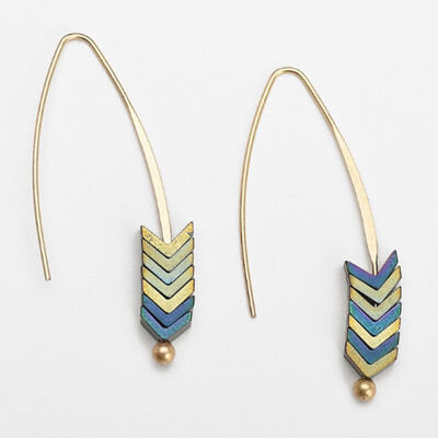 Natural Stone Simple Earrings Zinc Alloy Geometric Arrow Earrings Fashion Jewelry Bohemian Earrings For Women
Natural Stone Simple Earrings Zinc Alloy Geometric Arrow Earrings Fashion Jewelry Bohemian Earrings For Women
