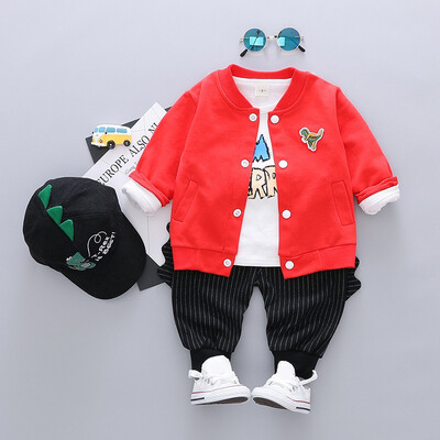 2019 New Autumn Baby Boy Girl Set Long Sleeve Letters T-shirt Cartoon Animal Print Sweatshirt Trousers Casual Outfits
2019 New Autumn Baby Boy Girl Set Long Sleeve Letters T-shirt Cartoon Animal Print Sweatshirt Trousers Casual Outfits