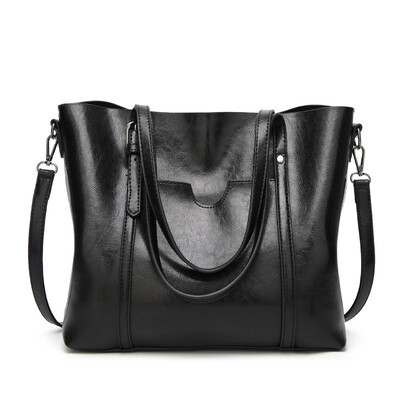 PU Leather Large Capacity Women Tote Bag High Quality Leather Female Shopping Bag Ladys Vintage Bags
PU Leather Large Capacity Women Tote Bag High Quality Leather Female Shopping Bag Ladys Vintage Bags